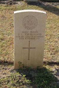 Ismailia War Memorial Cemetery - Thorogood, J C